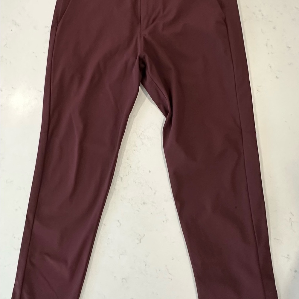 Men's Lululemon ABC Burgundy Pants